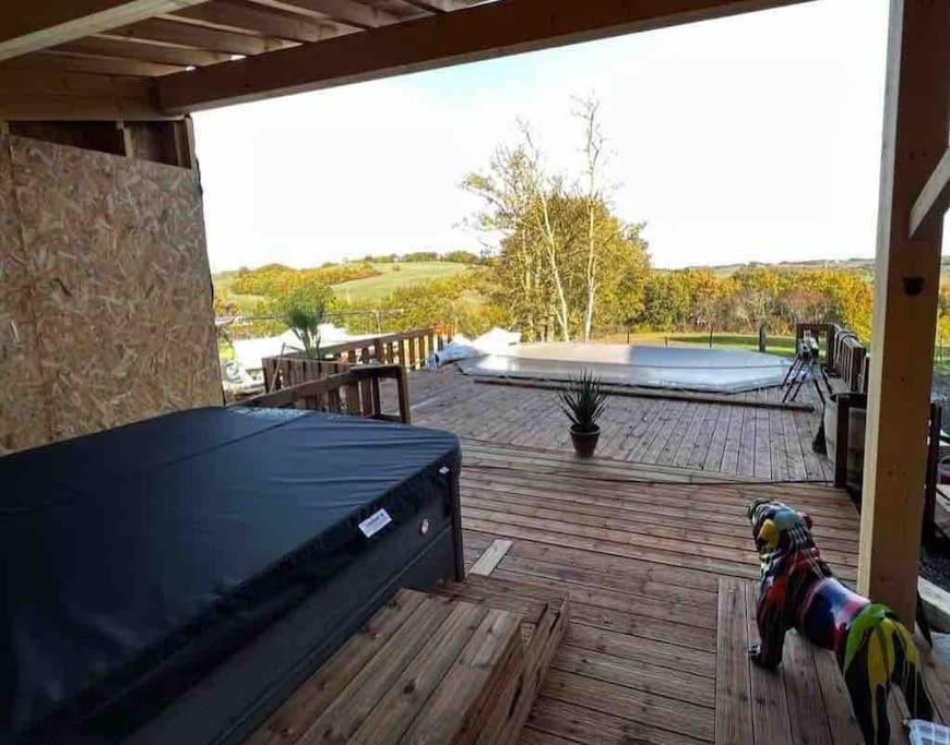Gite A La Ferme Avec Jacuzzi Et Piscine Chauffee Saint-Felix-de-Tournegat Exterior photo