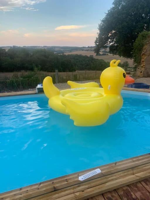 Gite A La Ferme Avec Jacuzzi Et Piscine Chauffee Saint-Felix-de-Tournegat Exterior photo